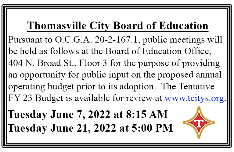 Tentative FY 23 Budget