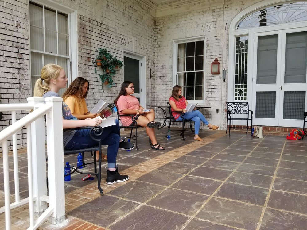 Interact Club Holds Meeting at Pebble Hill