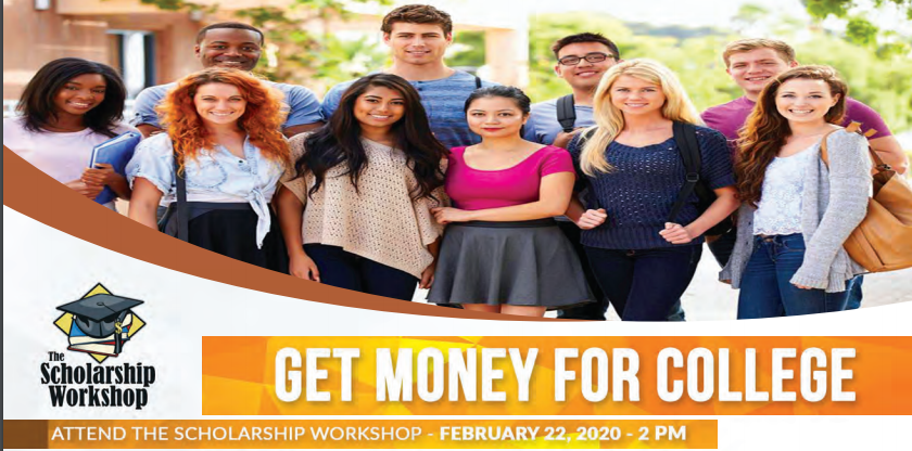 Scholarship Workshop - February 22, 2020 - 2 pm