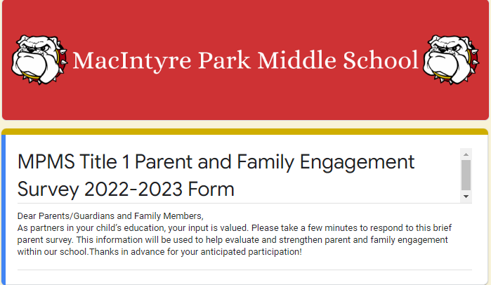 Title I Form