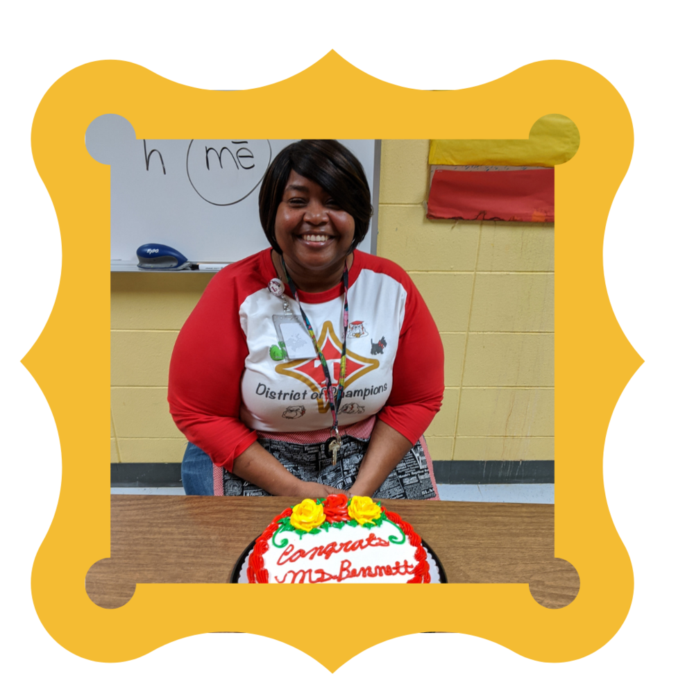 Teacher of the Year--Mrs. Latonya Bennett