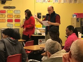 Teachers Share at Math Academic Night