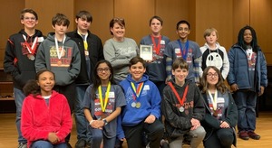 MIddle School Science Olympiad Competes at Region