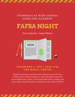 FAFSA Night at THS