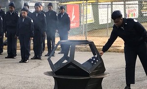 THS ROTC Flag Retirement Ceremony