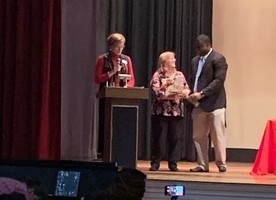 Mrs. Clinkscales Receives "Tireless Award"