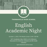 English Academic Night