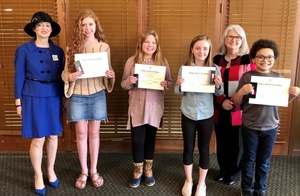 Writers Named Chapter Winners in DAR Essay Contest