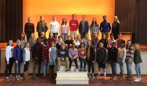Scholars Academy Junior American Citizenship Winners