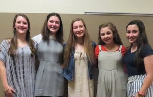 Middle School Holds Beta Club Induction