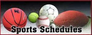 Weekly Athletic Schedule