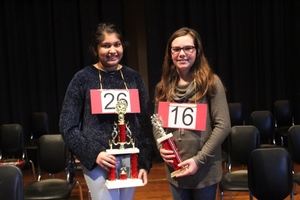 Middle School Spelling Bee Champs