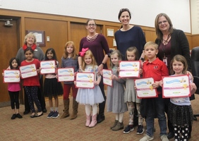 Elementary Students Take on Reading Challenge
