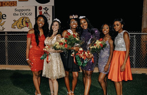 THS Homecoming Representatives and Royalty Reign