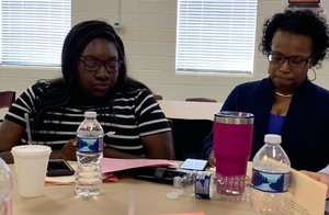 Ms. Edwards and Mrs. Goosby - RESA Writing Workshop