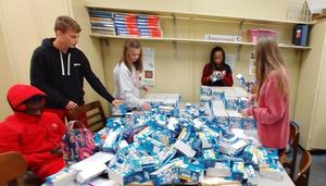Junior Leadership Kicks Off Pennies for Patients