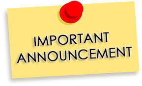 Announcement