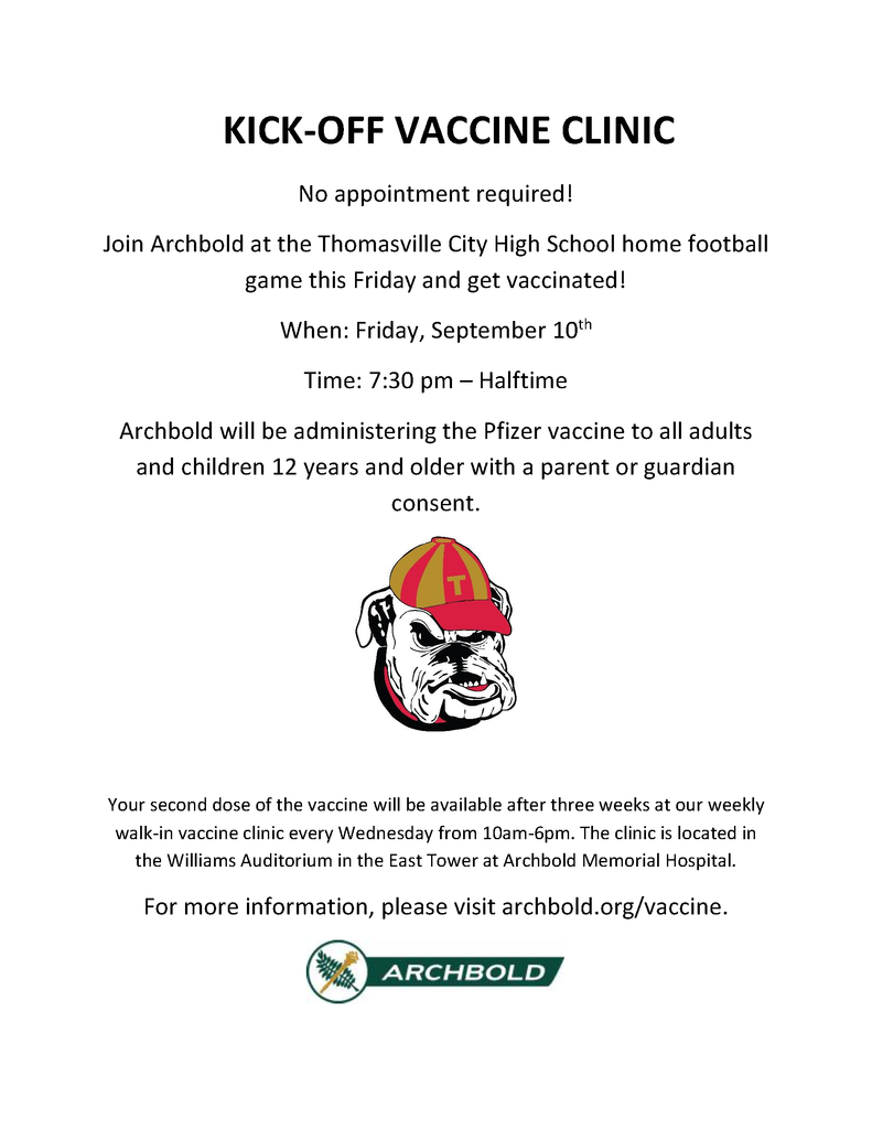 Kick-Off Vaccine Clinic